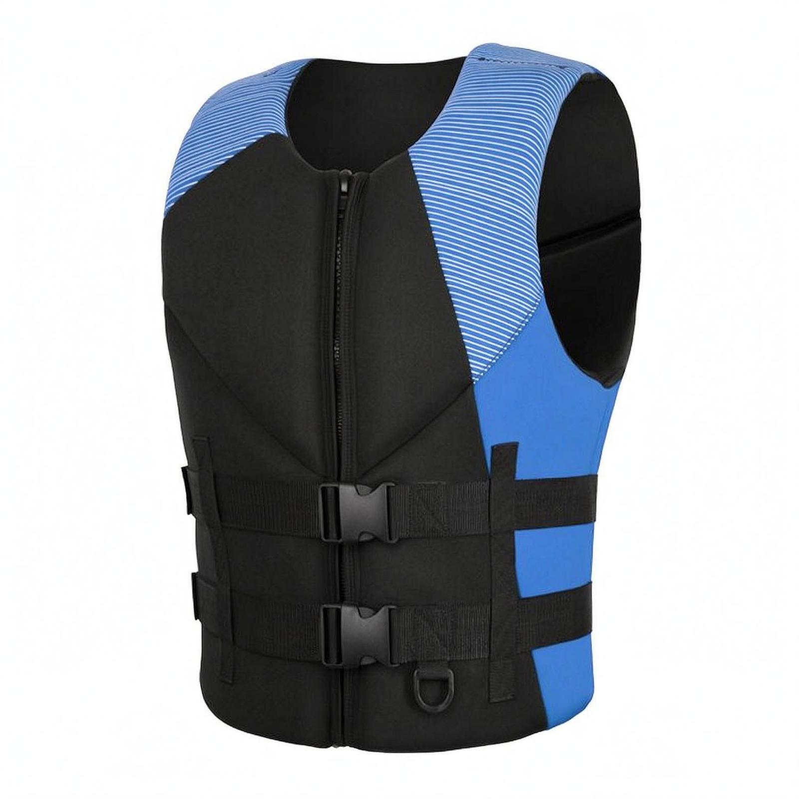 Aquatic Sports Swimming - เสื้อชูชีพสำหรับผู้ใหญ่ ปรับระดับได้ พร้อมซิป อุปกรณ์ความปลอดภัยทางน้ำสำหรับกีฬาทางน้ำ