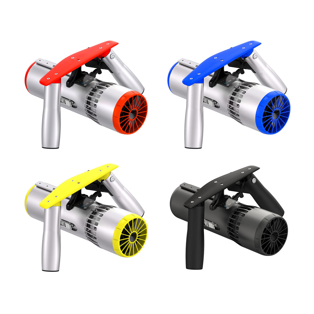 Aquatic Sports Scuba - สกู๊ตเตอร์น้ำแบบพกพา หลายโหมด ดำน้ำได้ลึก 50 เมตร พร้อมใบพัด