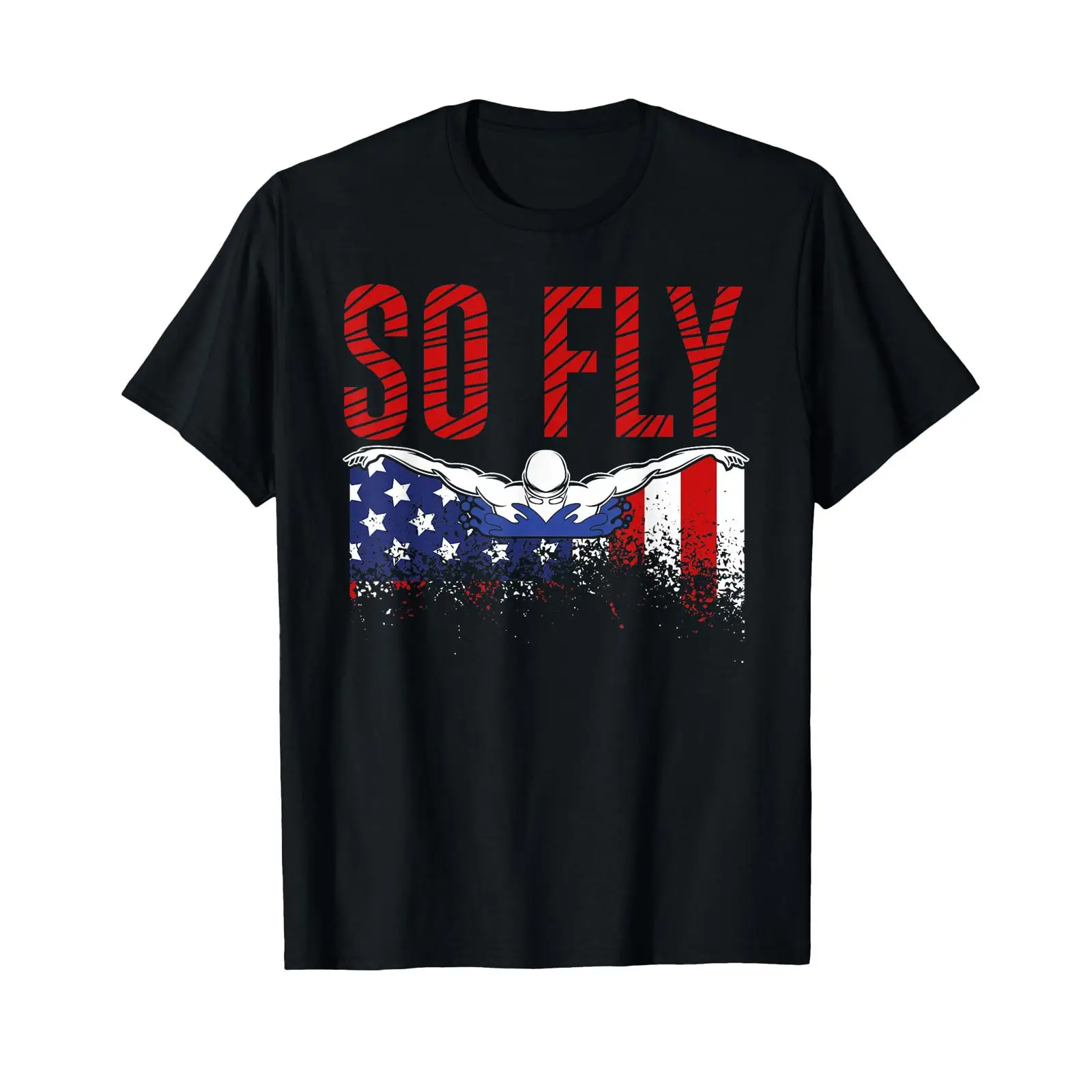 เสื้อยืดทีมว่ายน้ำ So Fly USA  - Aquatic Sports Swimming บทวิจารณ์และราคา