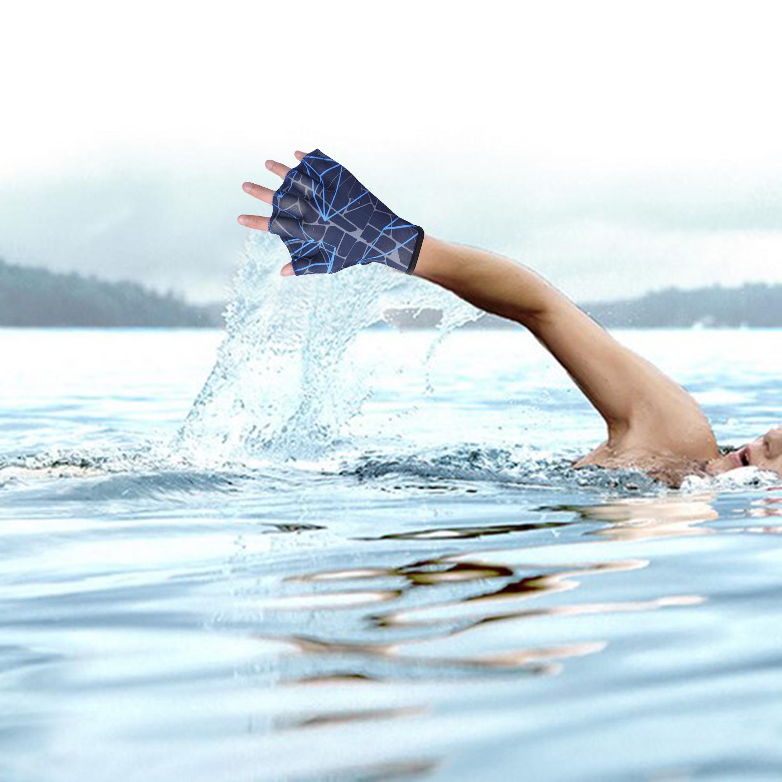 ถุงมือว่ายน้ำมืออาชีพ สำหรับทุ - Aquatic Sports Swimming บทวิจารณ์และราคา