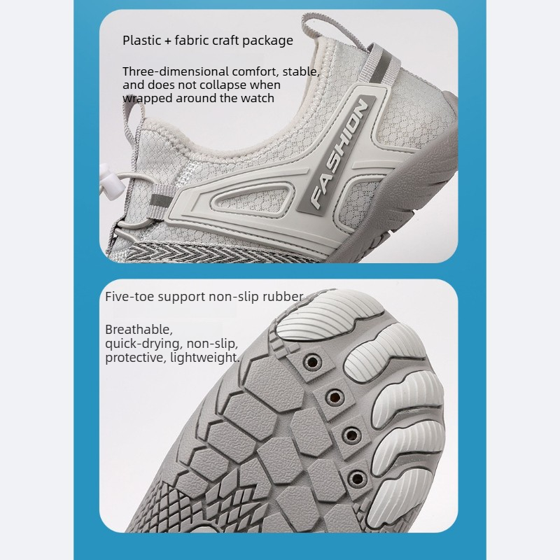 รองเท้าผ้าใบสำหรับผู้หญิงแบบแห - Aquatic Sports Swimming บทวิจารณ์และราคา