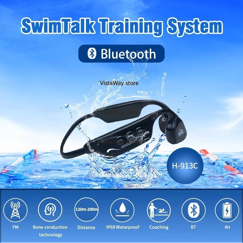 หูฟังกันน้ำ SwimTalk รุ่น H913 - Aquatic Sports Swimming บทวิจารณ์และราคา